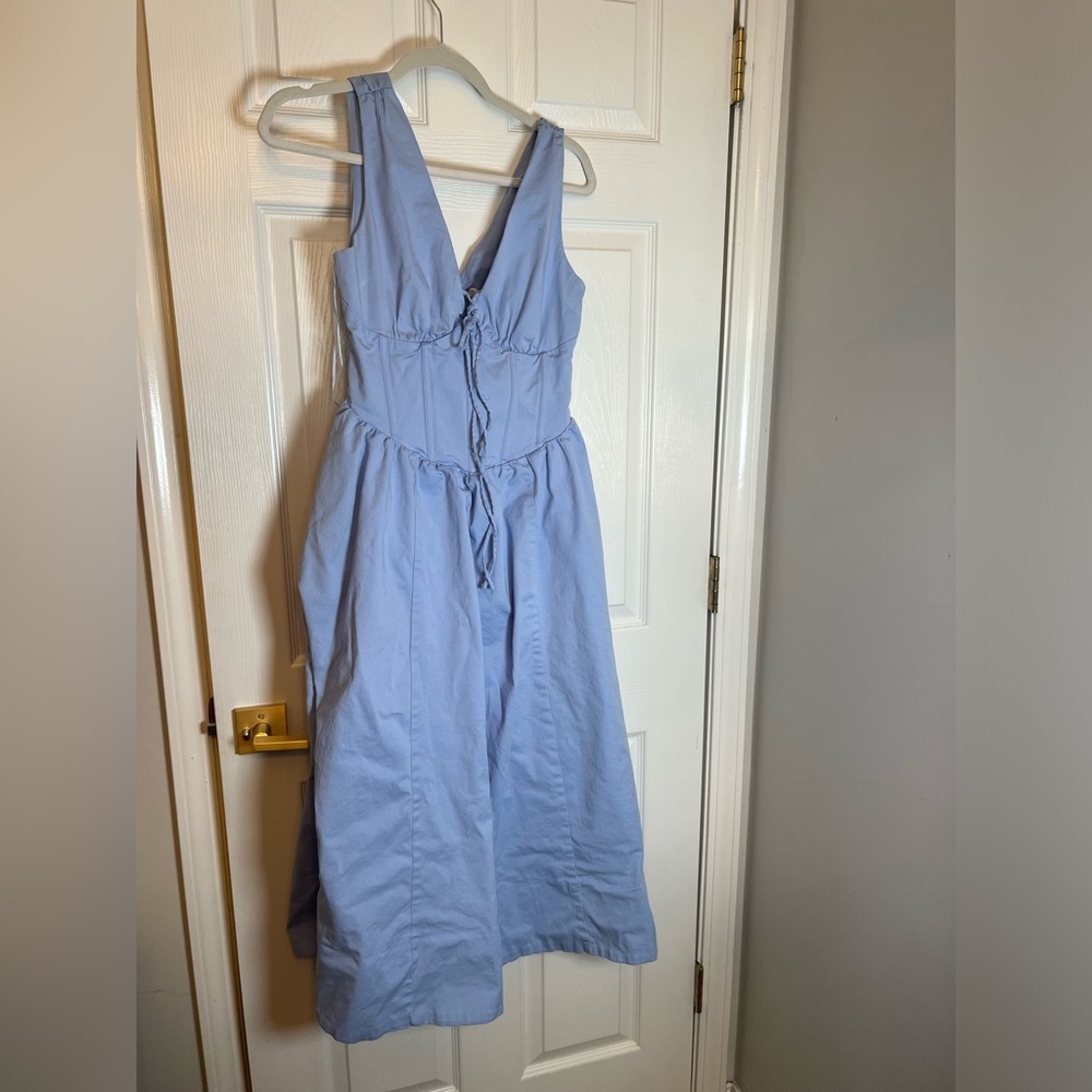 ASTR the Label Maili Dress in Blue - Picture 4 of 7